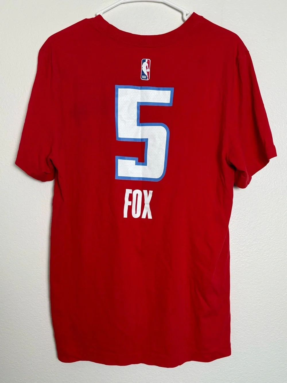 Nike Red “SACTOWN” Short Sleeve Crewneck Tee Size Large